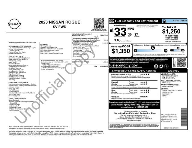 2023 Nissan Rogue SV - 23041861 - 5