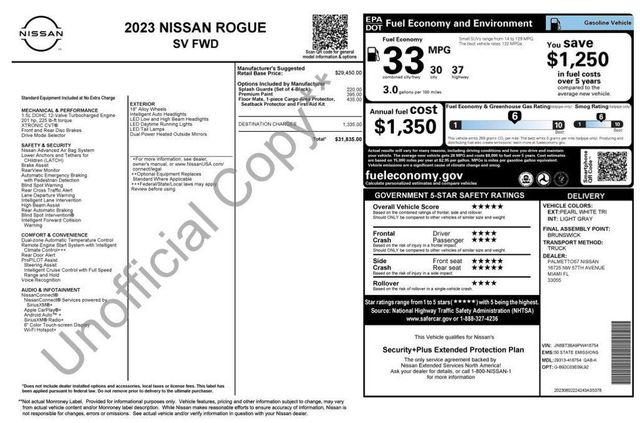 2023 Nissan Rogue SV - 23064954 - 43