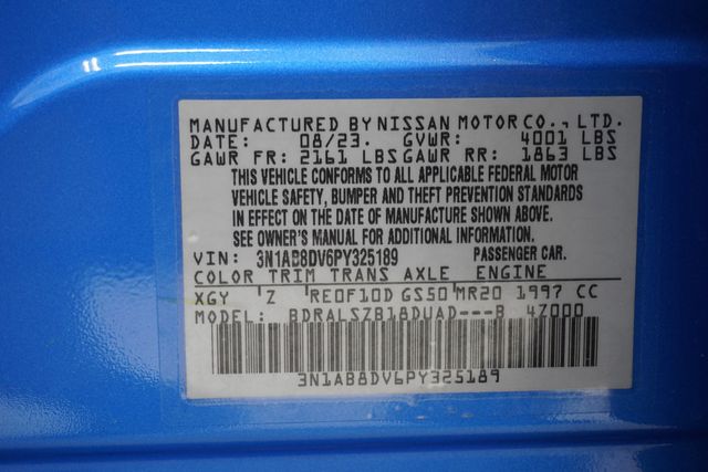 2023 Nissan Sentra SR CVT - 22977937 - 29