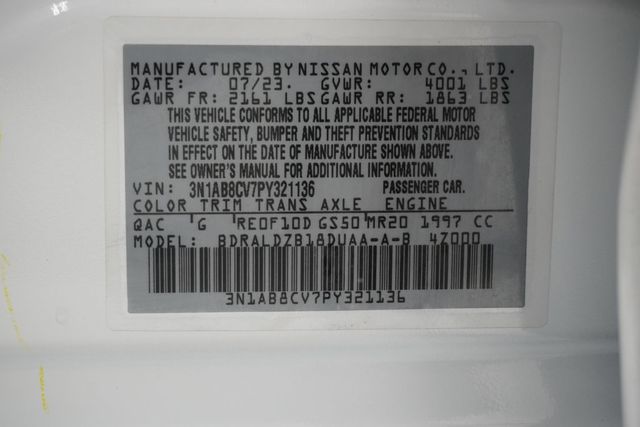 2023 Nissan Sentra SV CVT - 22942247 - 23