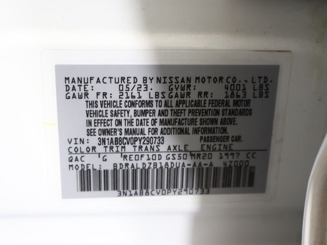 2023 Nissan Sentra SV CVT - 22954919 - 44