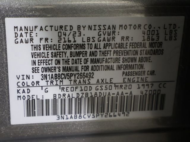 2023 Nissan Sentra SV CVT - 22962205 - 45