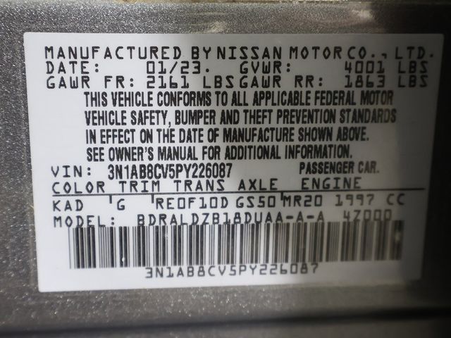 2023 Nissan Sentra SV CVT - 22962242 - 47