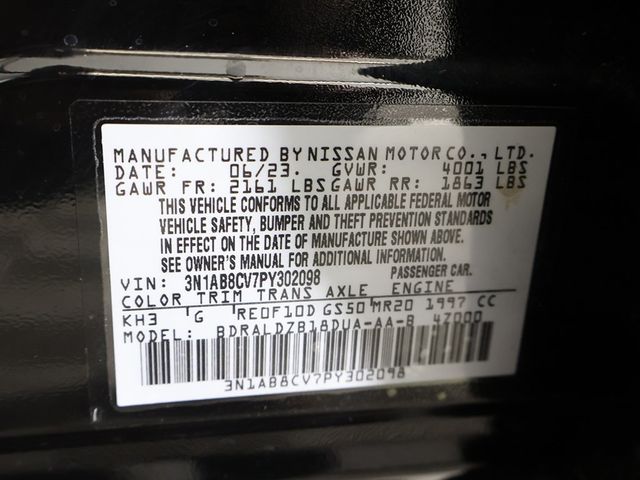 2023 Nissan Sentra SV CVT - 22966601 - 45