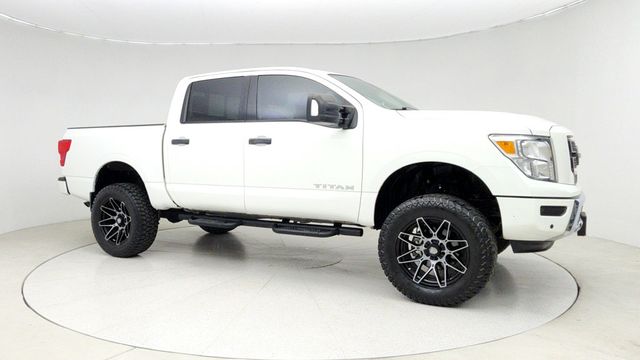 2023 Nissan Titan 4x4 Crew Cab SV with Convenience, Utility & Tow Packages, Lifted - 22943198 - 2