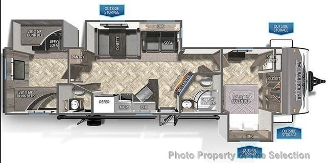 2023 Palomino PUMA 32BHQS PUMA 32HQS TRAVEL TRAILER  - 22993079 - 3