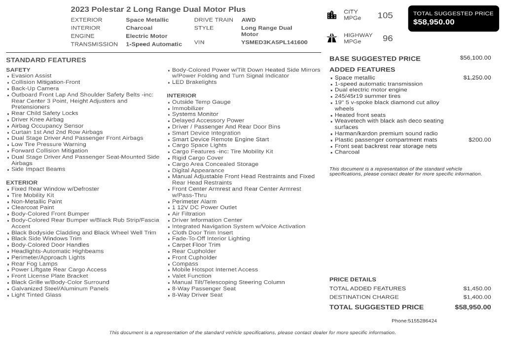 Polestar 2 photo 3