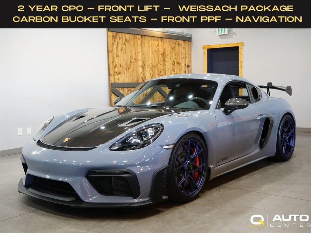 2023 Porsche 718 Cayman GT4 RS Coupe - 22645530 - 0