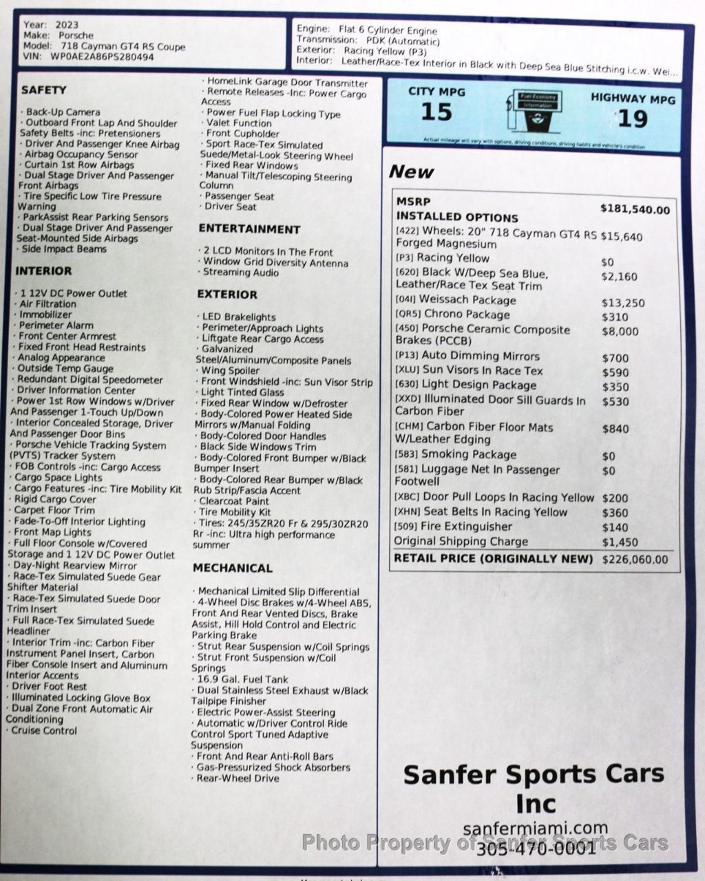 2023 Porsche 718 Cayman GT4 RS Coupe - 22994079 - 41