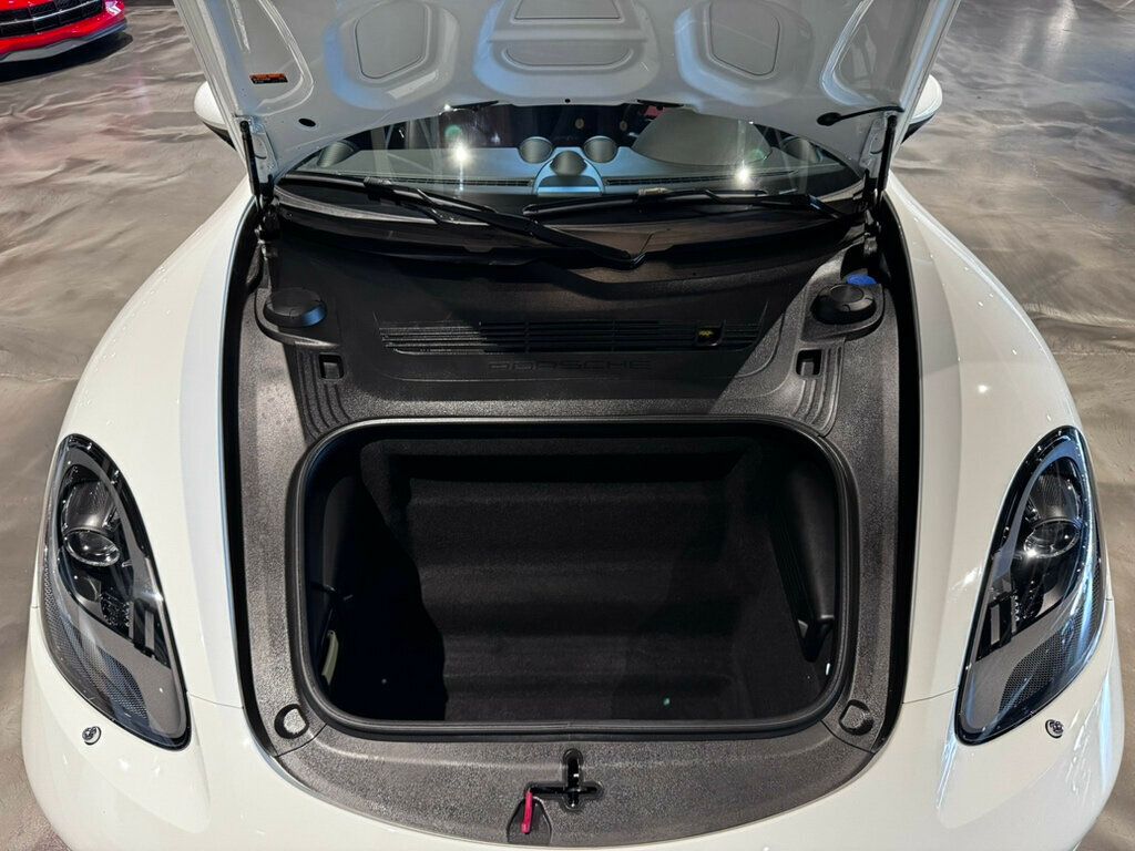 2023 Porsche 718 Cayman S/6SpeedManual/PremiumPkg/SportChronoPkg/Htd&CldSeats/HomeLink - 23036903 - 25