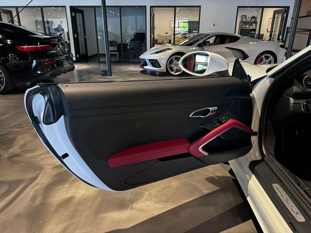 2023 Porsche 718 Cayman S/6SpeedManual/PremiumPkg/SportChronoPkg/Htd&CldSeats/HomeLink - 23036903 - 8