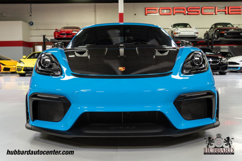 2023 Porsche 718 Cayman GT4 RS Paint to Sample - Riveria Blue - Weissach Package - 22061490 - 12