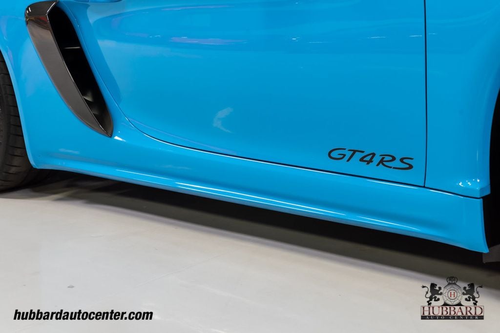 2023 Porsche 718 Cayman GT4 RS Paint to Sample - Riveria Blue - Weissach Package - 22061490 - 24