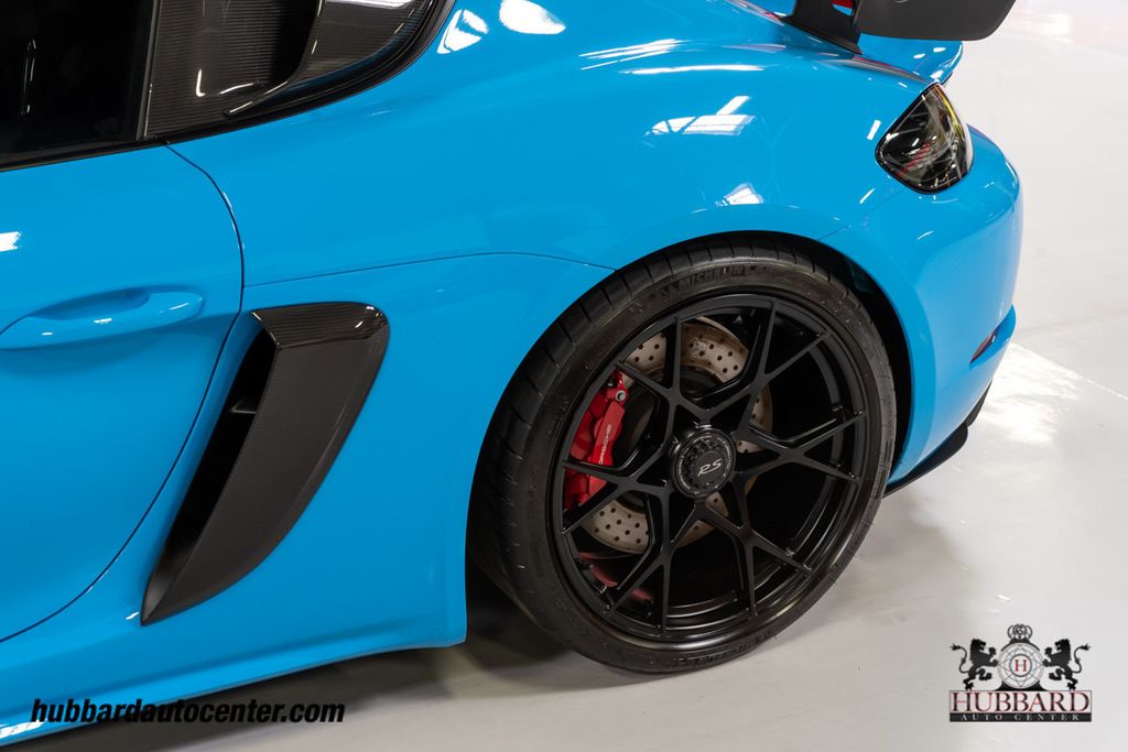 2023 Porsche 718 Cayman GT4 RS Paint to Sample - Riveria Blue - Weissach Package - 22061490 - 42
