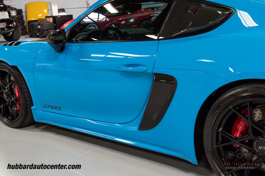 2023 Porsche 718 Cayman GT4 RS Paint to Sample - Riveria Blue - Weissach Package - 22061490 - 45