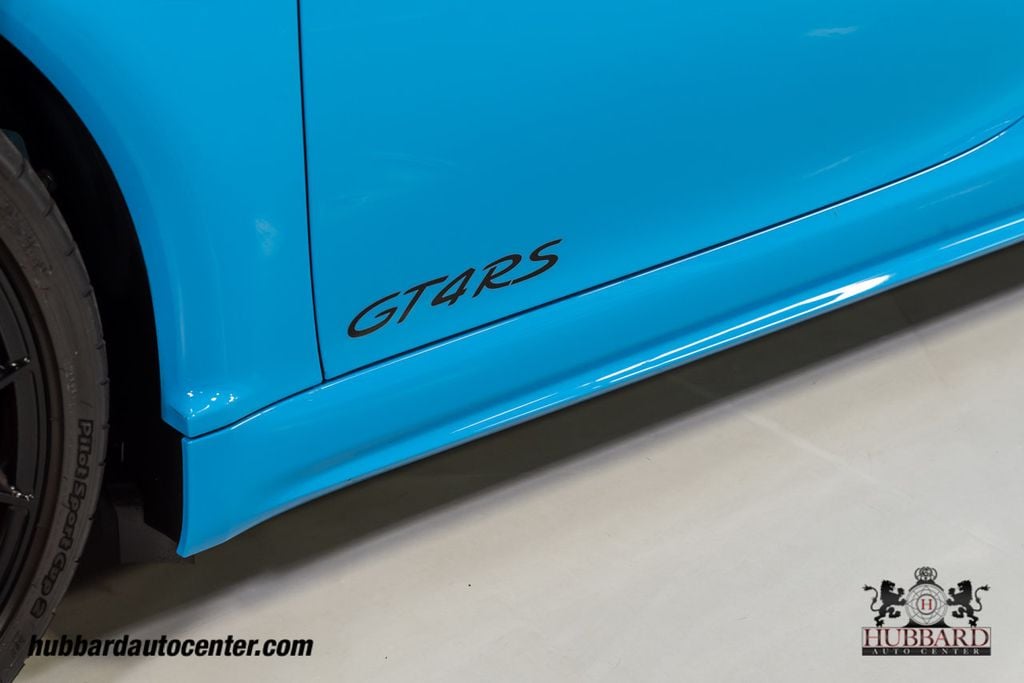 2023 Porsche 718 Cayman GT4 RS Paint to Sample - Riveria Blue - Weissach Package - 22061490 - 48