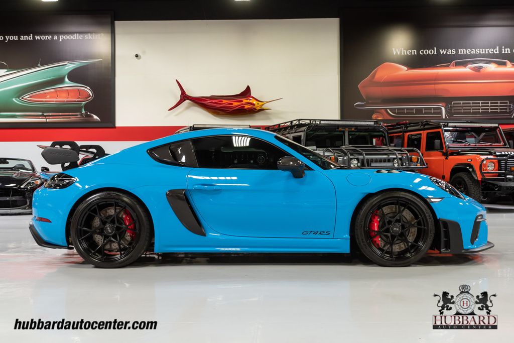 2023 Porsche 718 Cayman GT4 RS Paint to Sample - Riveria Blue - Weissach Package - 22061490 - 8