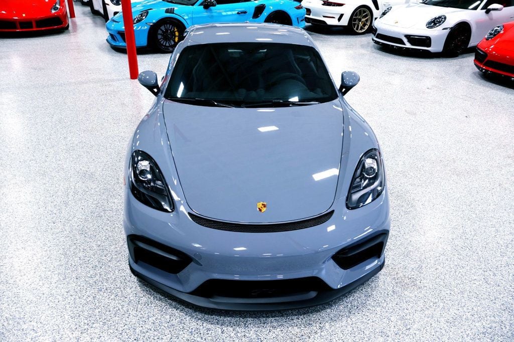 2023 Porsche 718 GT4 MANUAL ARCTIC GREY...5,355 Miles...Rare 6sp Manual  - 22900560 - 10