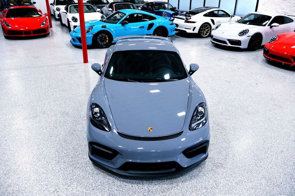 2023 Porsche 718 GT4 MANUAL ARCTIC GREY...5,355 Miles...Rare 6sp Manual  - 22900560 - 11