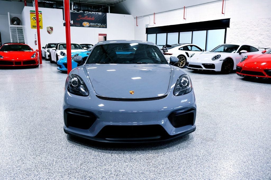 2023 Porsche 718 GT4 MANUAL ARCTIC GREY...5,355 Miles...Rare 6sp Manual  - 22900560 - 12