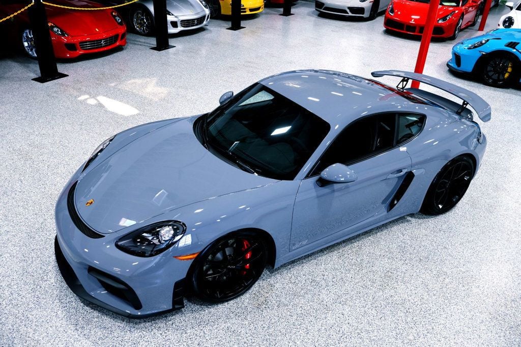 2023 Porsche 718 GT4 MANUAL ARCTIC GREY...5,355 Miles...Rare 6sp Manual  - 22900560 - 5