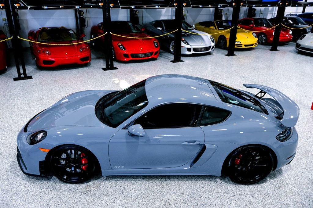 2023 Porsche 718 GT4 MANUAL ARCTIC GREY...5,355 Miles...Rare 6sp Manual  - 22900560 - 6