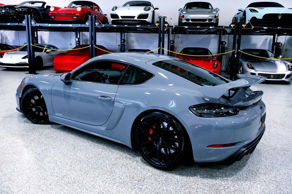 2023 Porsche 718 GT4 MANUAL ARCTIC GREY...5,355 Miles...Rare 6sp Manual  - 22900560 - 8