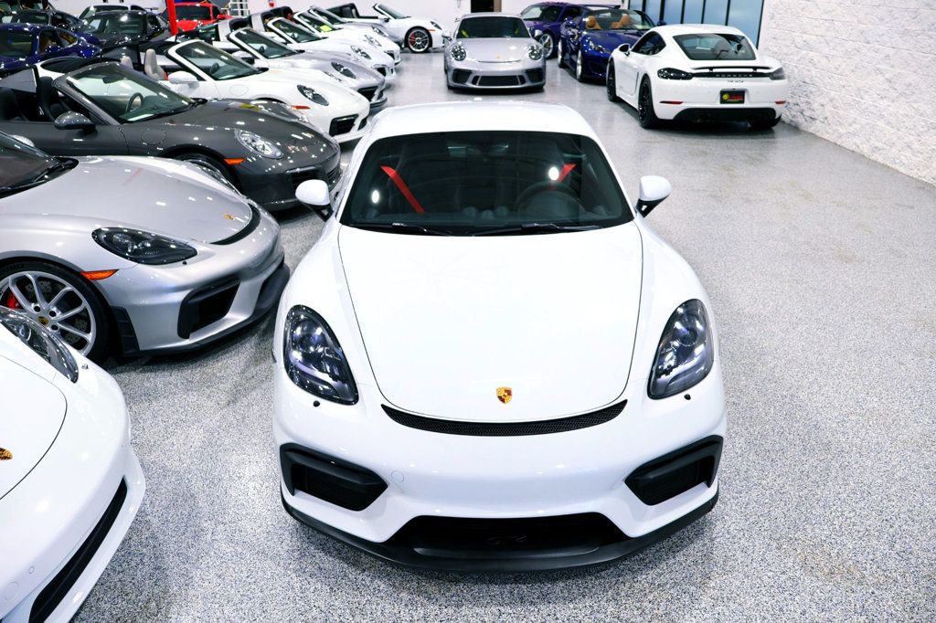 2023 Porsche 718 GT4 MANUAL CARRERA WHITE...4,855 Miles...Rare 6sp Manual  - 22961363 - 16