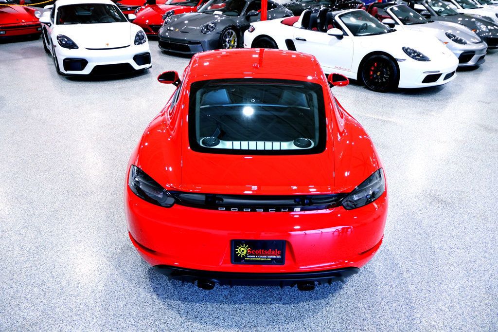 2023 Porsche 718 GTS 4.0 COUPE GUARDS RED...2,897Miles...Rare 6sp Manual - 22971835 - 14