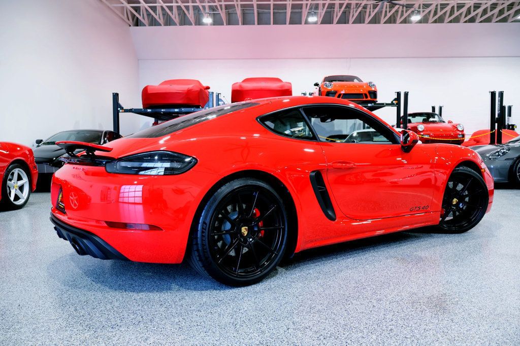 2023 Porsche 718 GTS 4.0 COUPE GUARDS RED...2,897Miles...Rare 6sp Manual - 22971835 - 16