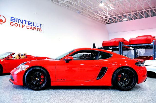 2023 Porsche 718 GTS 4.0 COUPE GUARDS RED...2,897Miles...Rare 6sp Manual - 22971835 - 1