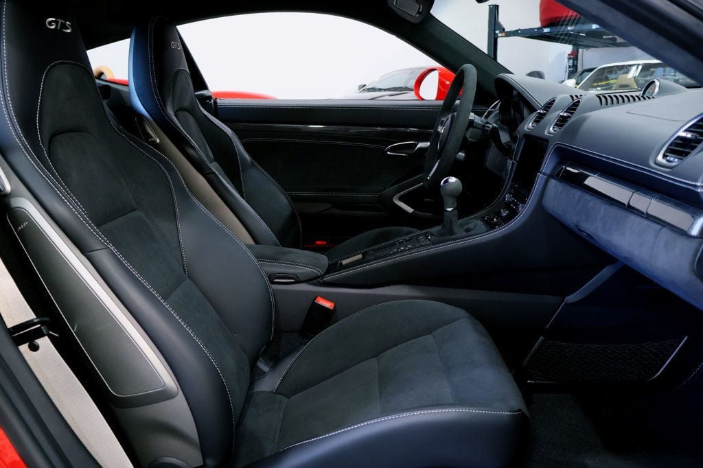 2023 Porsche 718 GTS 4.0 COUPE GUARDS RED...2,897Miles...Rare 6sp Manual - 22971835 - 21