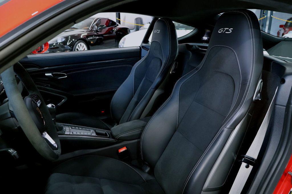 2023 Porsche 718 GTS 4.0 COUPE GUARDS RED...2,897Miles...Rare 6sp Manual - 22971835 - 23