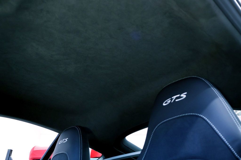 2023 Porsche 718 GTS 4.0 COUPE GUARDS RED...2,897Miles...Rare 6sp Manual - 22971835 - 24