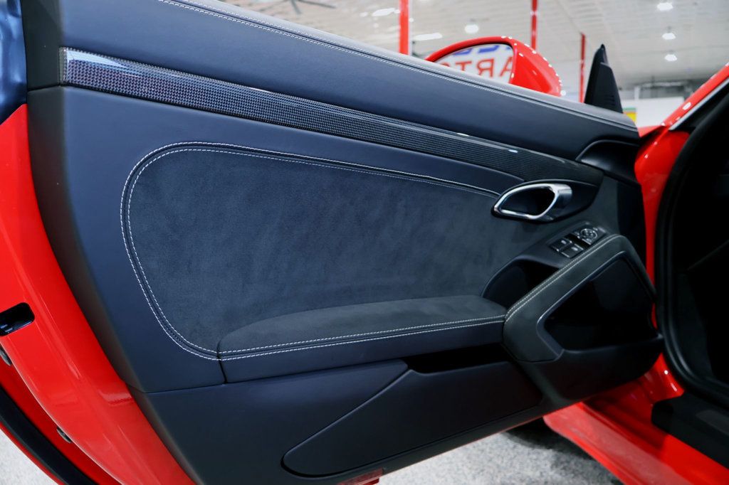 2023 Porsche 718 GTS 4.0 COUPE GUARDS RED...2,897Miles...Rare 6sp Manual - 22971835 - 25