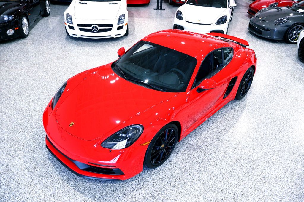 2023 Porsche 718 GTS 4.0 COUPE GUARDS RED...2,897Miles...Rare 6sp Manual - 22971835 - 4