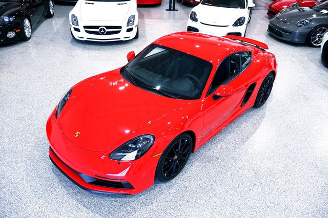 2023 Porsche 718 GTS 4.0 COUPE GUARDS RED...2,897Miles...Rare 6sp Manual - 22971835 - 4