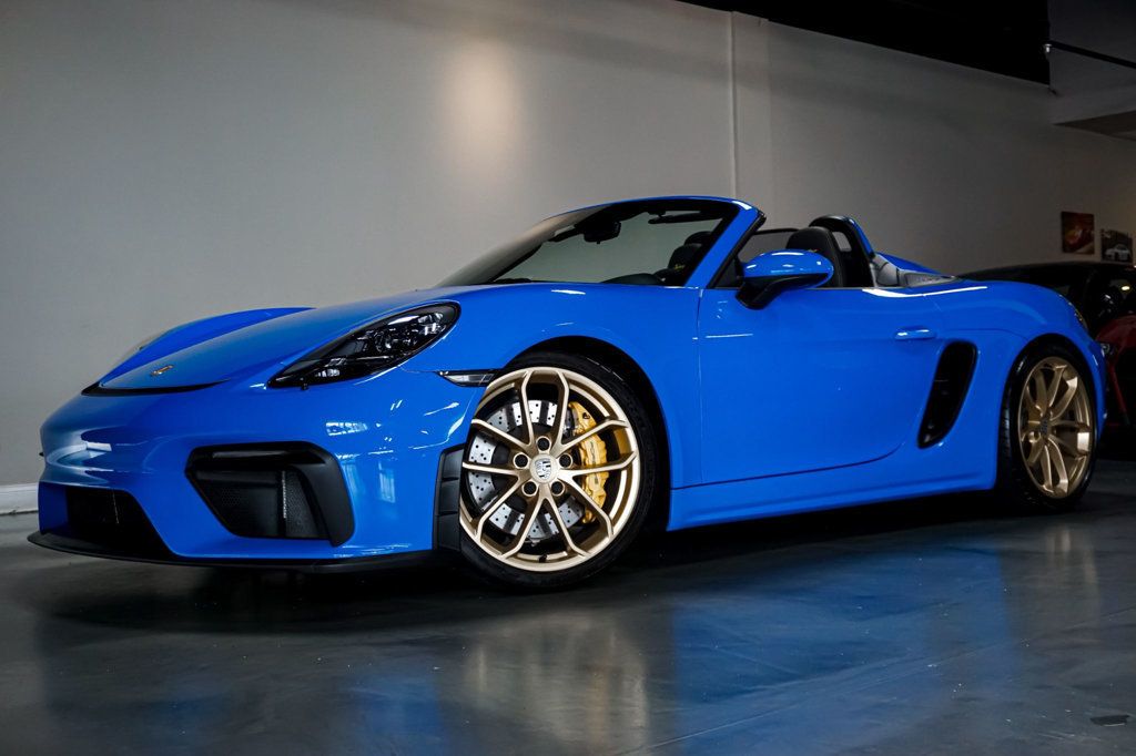 2023 Porsche 718 Spyder *718 Spyder* *6-Speed Manual* *Only 3k Miles* *Shark Blue* *PPF* - 23068097 - 0