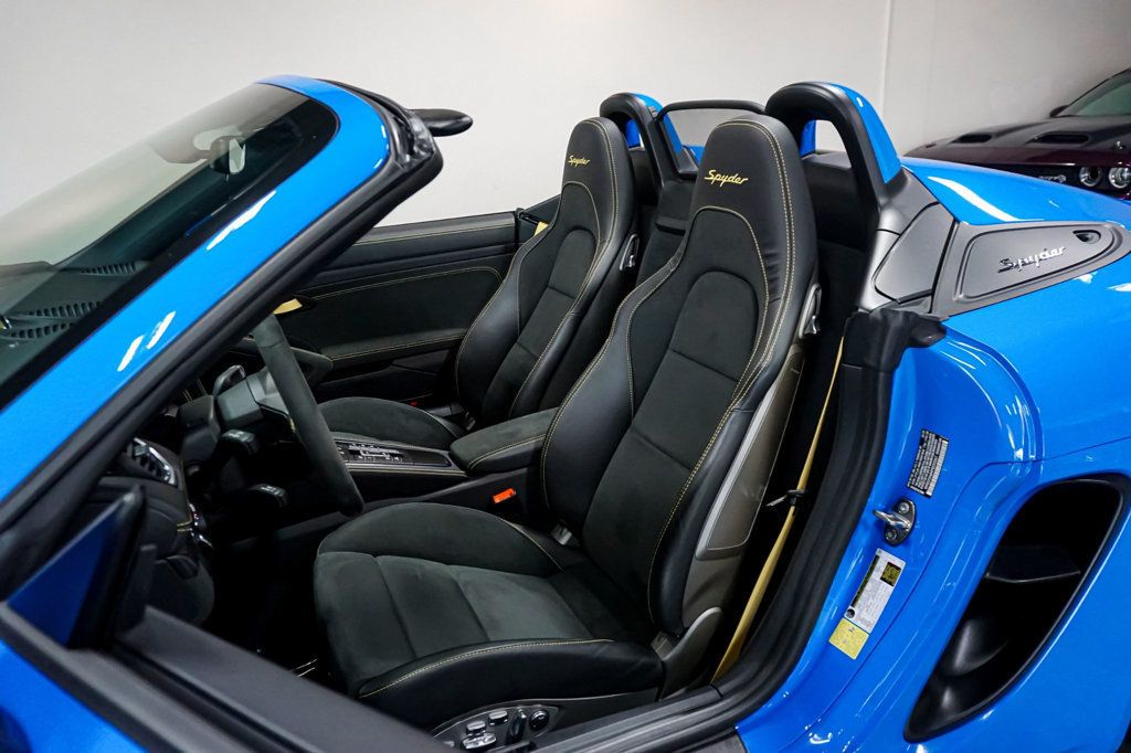 2023 Porsche 718 Spyder *718 Spyder* *6-Speed Manual* *Only 3k Miles* *Shark Blue* *PPF* - 23068097 - 10