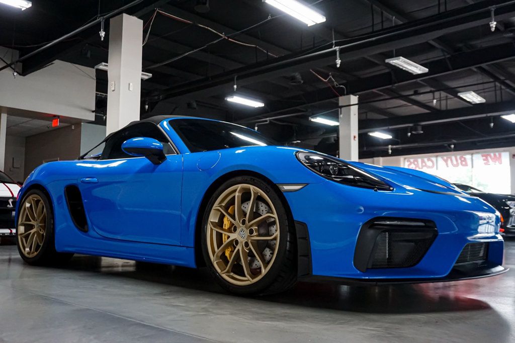2023 Porsche 718 Spyder *718 Spyder* *6-Speed Manual* *Only 3k Miles* *Shark Blue* *PPF* - 23068097 - 1
