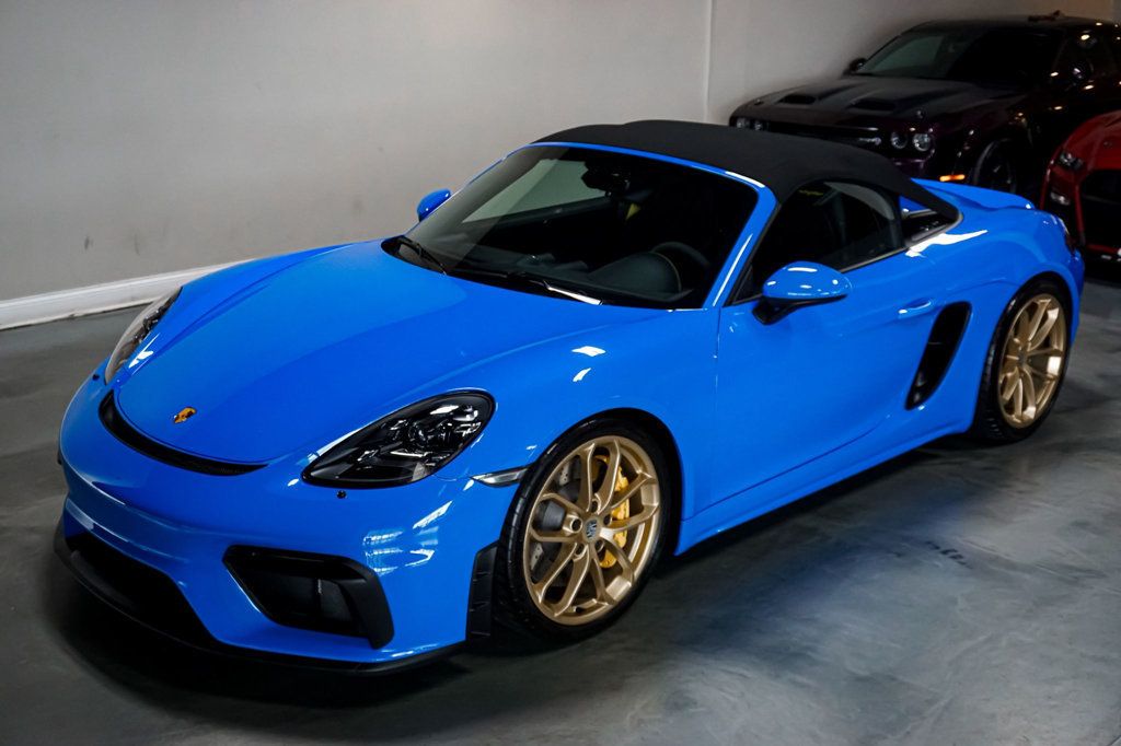 2023 Porsche 718 Spyder *718 Spyder* *6-Speed Manual* *Only 3k Miles* *Shark Blue* *PPF* - 23068097 - 25