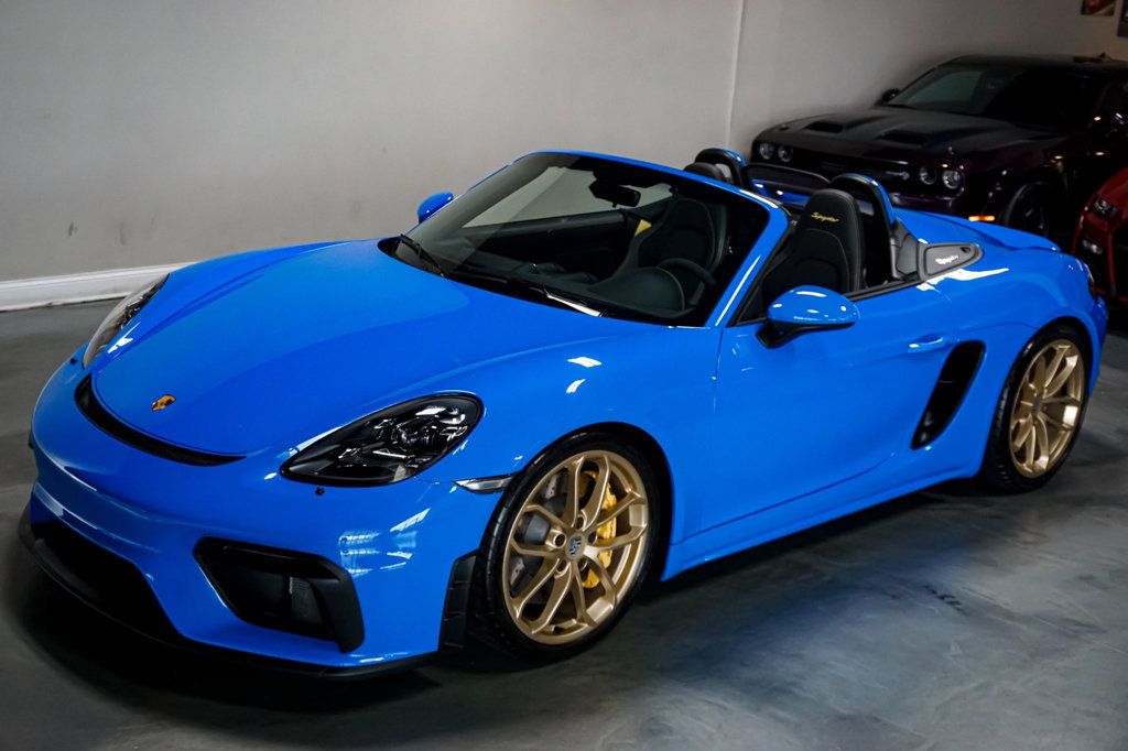 2023 Porsche 718 Spyder *718 Spyder* *6-Speed Manual* *Only 3k Miles* *Shark Blue* *PPF* - 23068097 - 26