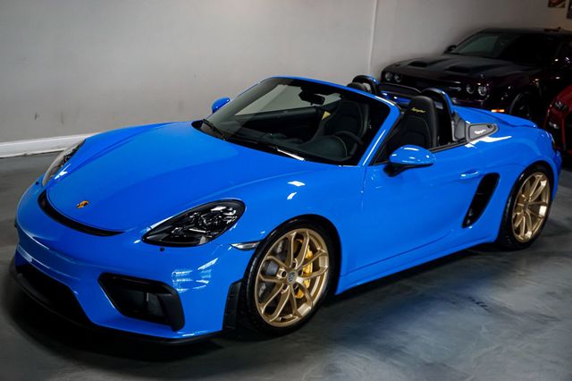 2023 Porsche 718 Spyder *718 Spyder* *6-Speed Manual* *Only 3k Miles* *Shark Blue* *PPF* - 23068097 - 26