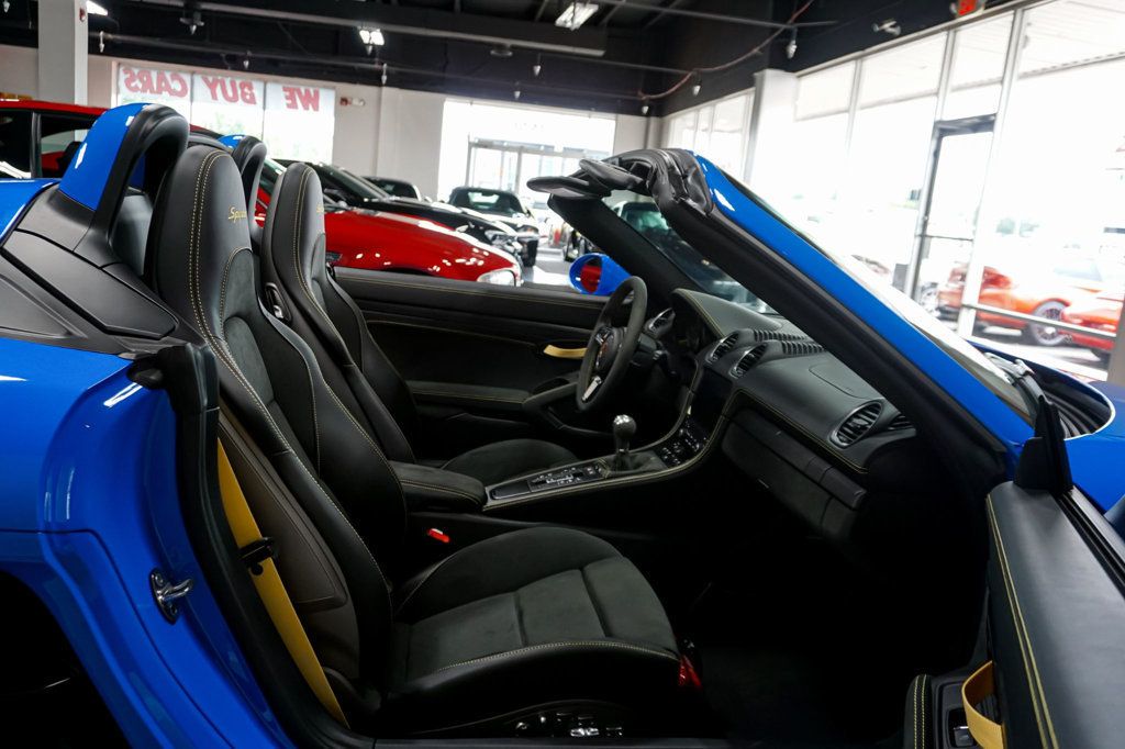 2023 Porsche 718 Spyder *718 Spyder* *6-Speed Manual* *Only 3k Miles* *Shark Blue* *PPF* - 23068097 - 30