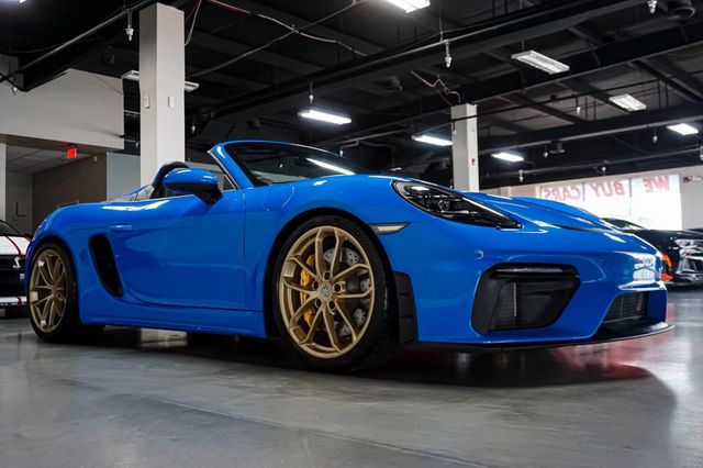2023 Porsche 718 Spyder *718 Spyder* *6-Speed Manual* *Only 3k Miles* *Shark Blue* *PPF* - 23068097 - 3