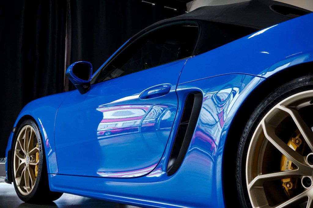 2023 Porsche 718 Spyder *718 Spyder* *6-Speed Manual* *Only 3k Miles* *Shark Blue* *PPF* - 23068097 - 41