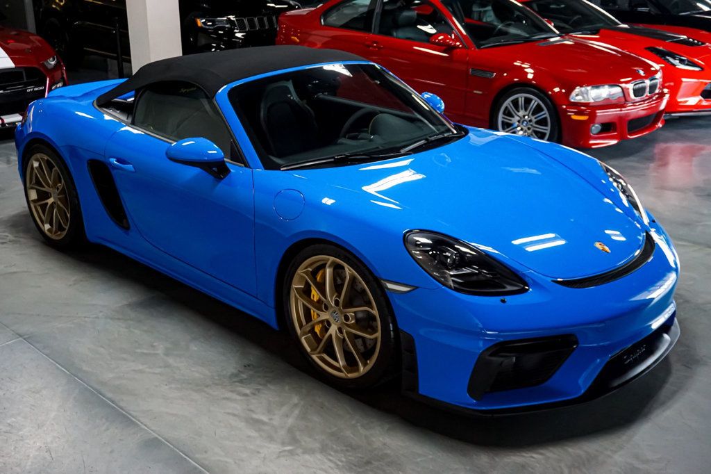 2023 Porsche 718 Spyder *718 Spyder* *6-Speed Manual* *Only 3k Miles* *Shark Blue* *PPF* - 23068097 - 44