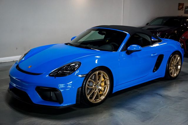 2023 Porsche 718 Spyder *718 Spyder* *6-Speed Manual* *Only 3k Miles* *Shark Blue* *PPF* - 23068097 - 4
