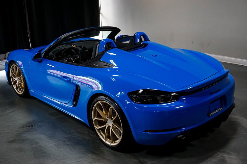 2023 Porsche 718 Spyder *718 Spyder* *6-Speed Manual* *Only 3k Miles* *Shark Blue* *PPF* - 23068097 - 50