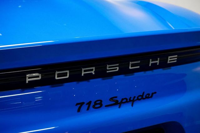 2023 Porsche 718 Spyder *718 Spyder* *6-Speed Manual* *Only 3k Miles* *Shark Blue* *PPF* - 23068097 - 66